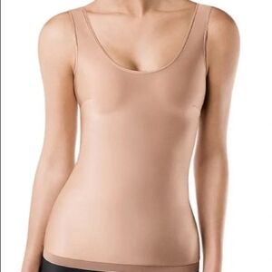 XL • SPANX • Simplicity Scoop Neck Camisole Tan Fitted Tank Top